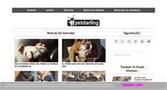 Desktop Screenshot of petdarling.com